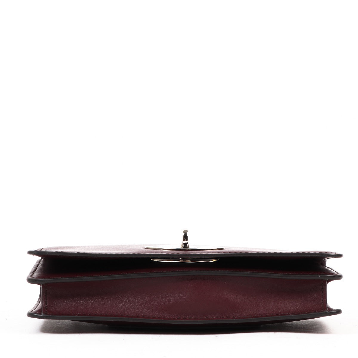 Mulberry Oxblood Bayswater Wallet On Chain