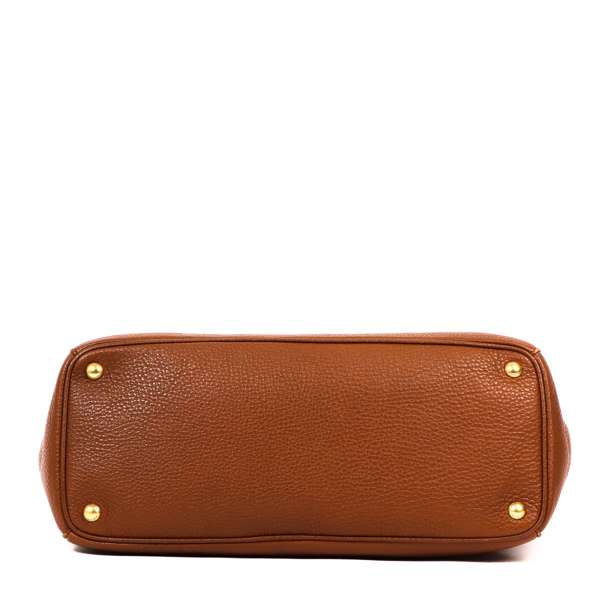Buy an authentic second hand Prada Camel Leather Galleria Medium Top Handle bag in very good condition at Labellov Antwerp.