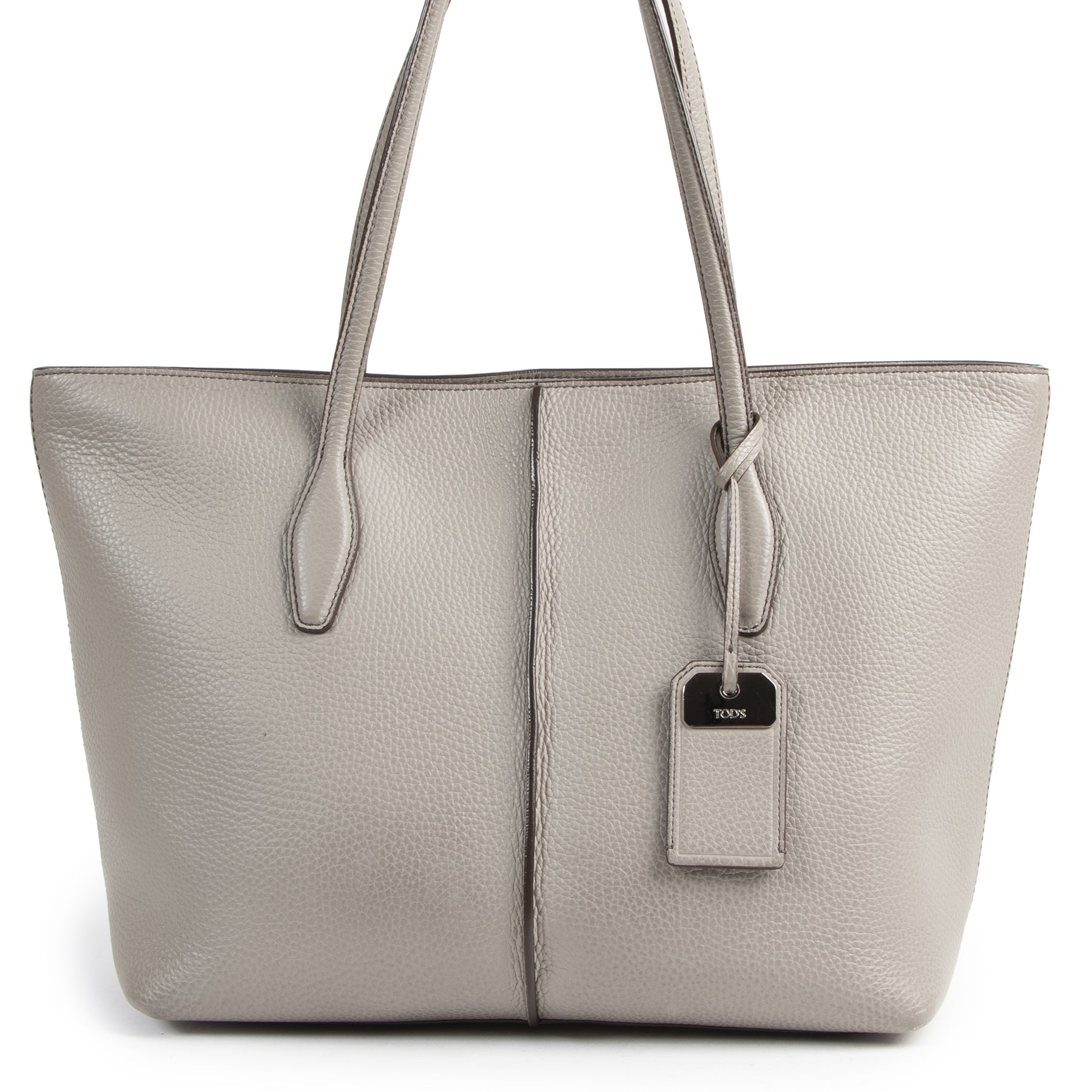 Tod's Grey Joy Shopper Tote