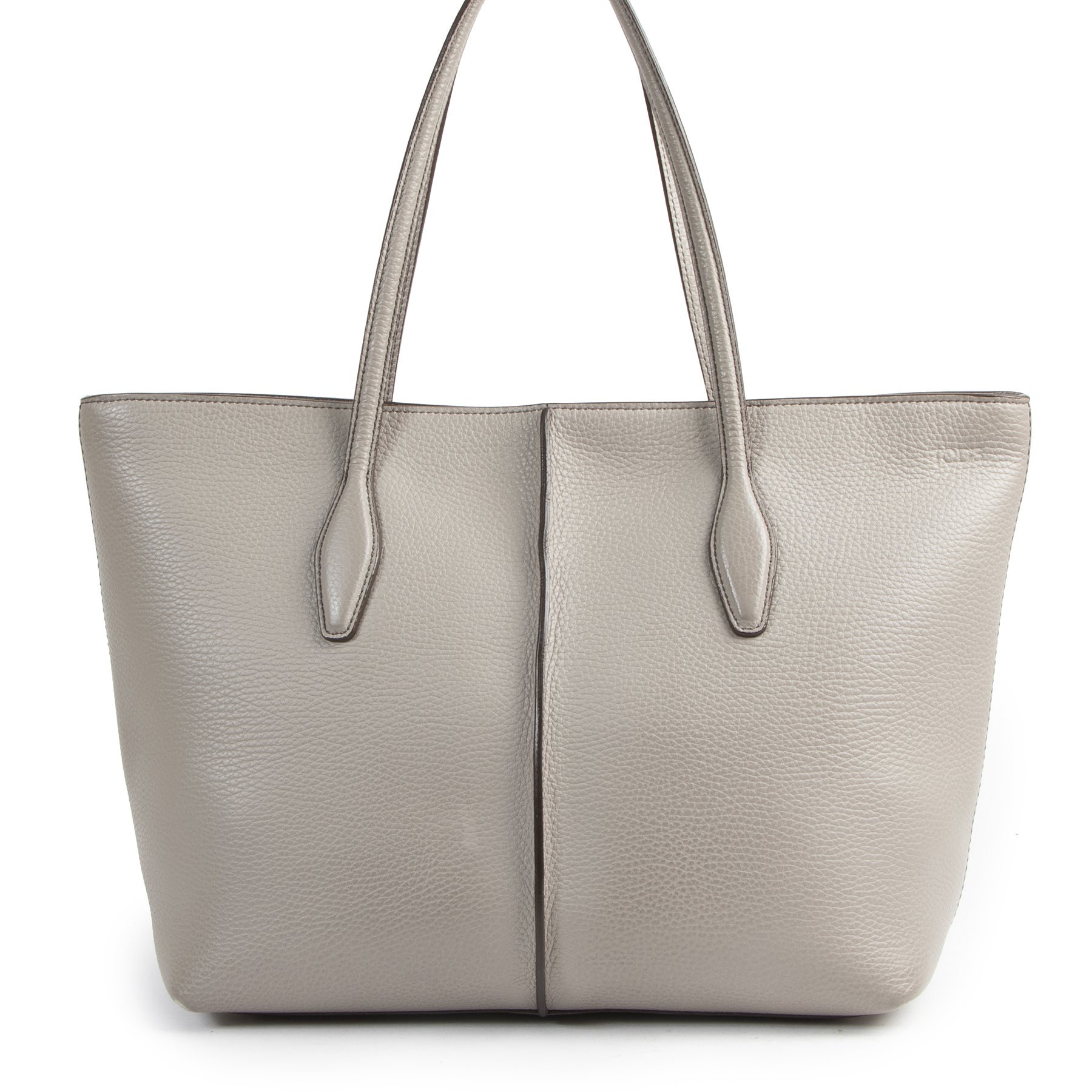 Tod's Grey Joy Shopper Tote
