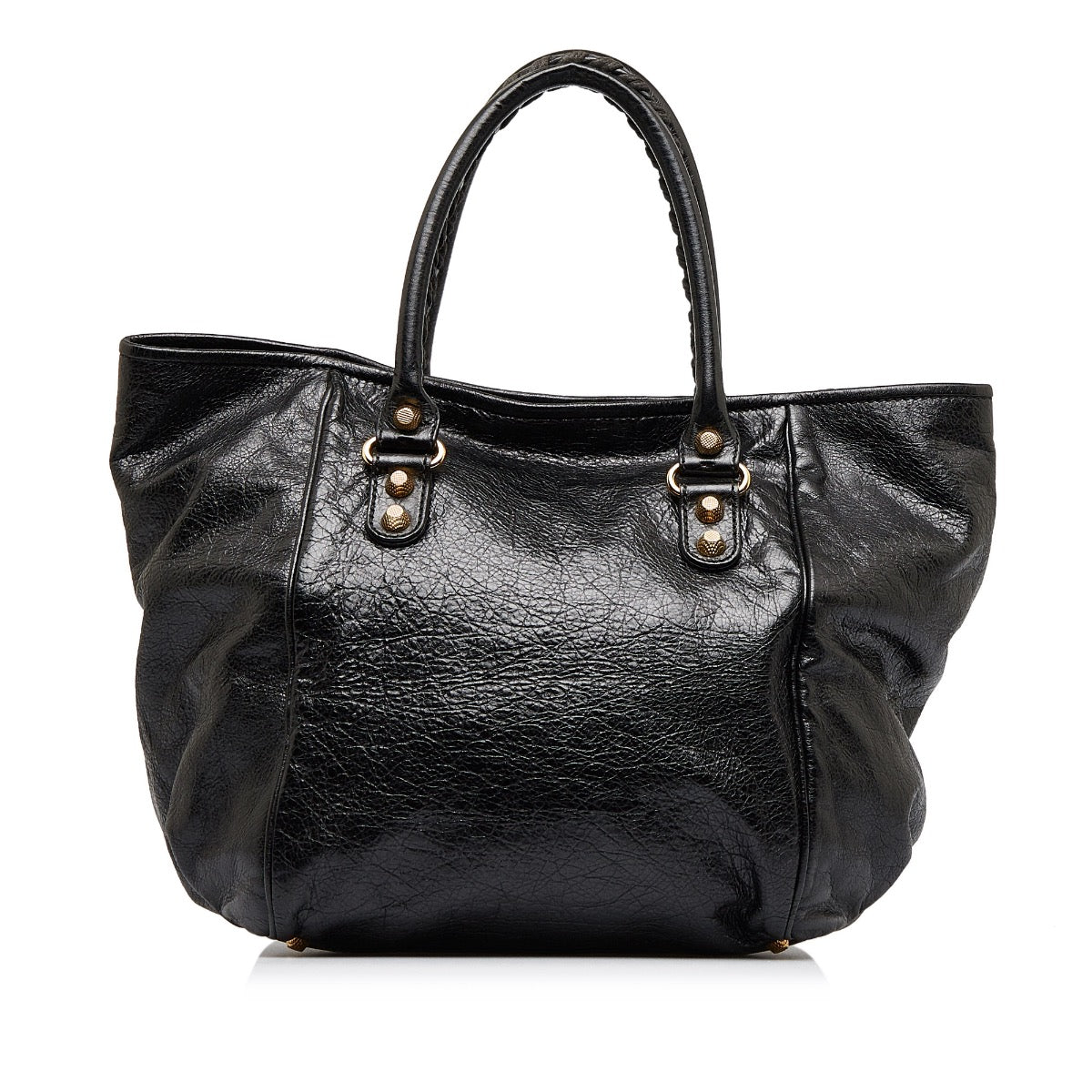 Shop safe online at Labellov in Antwerp, Brussels and Knokke this 100% authentic second hand Balenciaga black Giant 12 Sunday Tote Shoulder bag