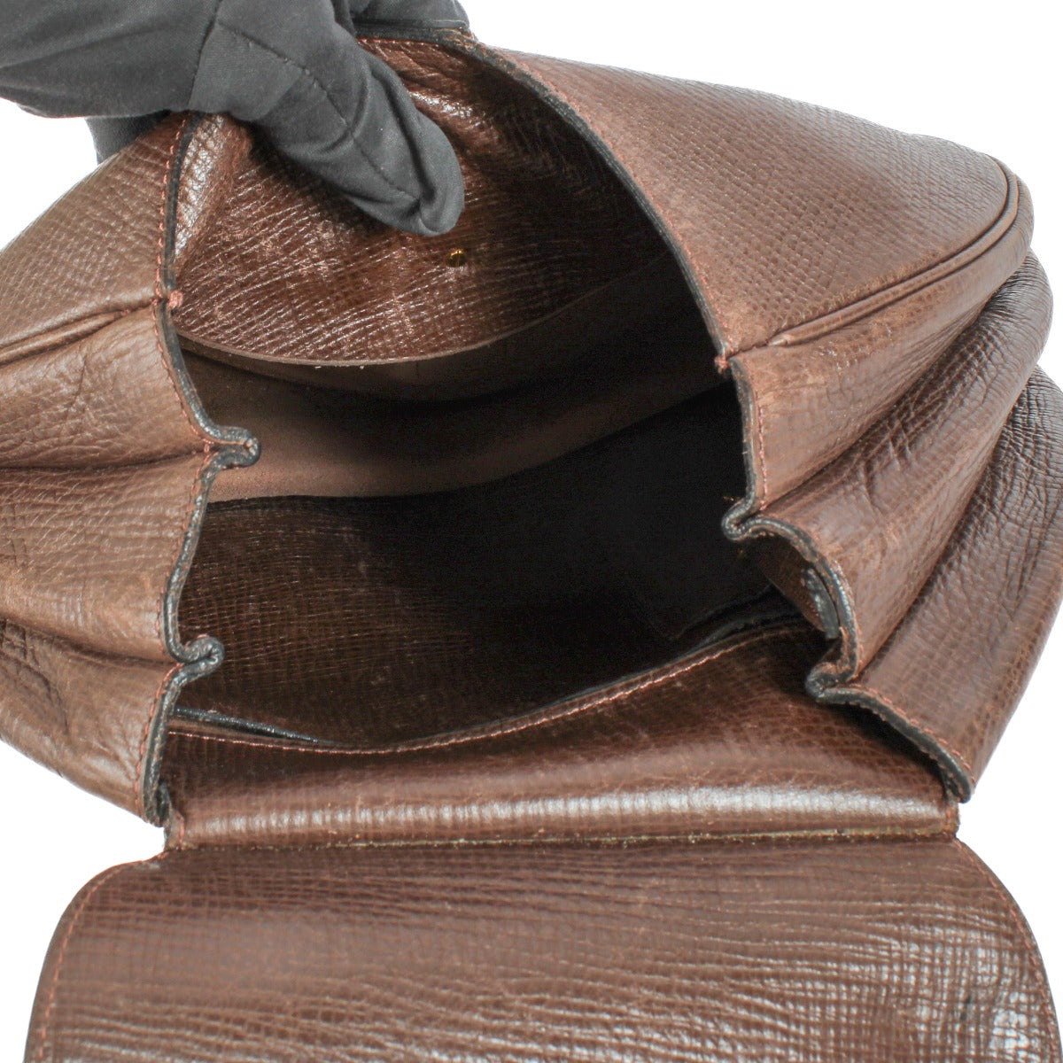 Sac Delvaux Cerceau GM marron