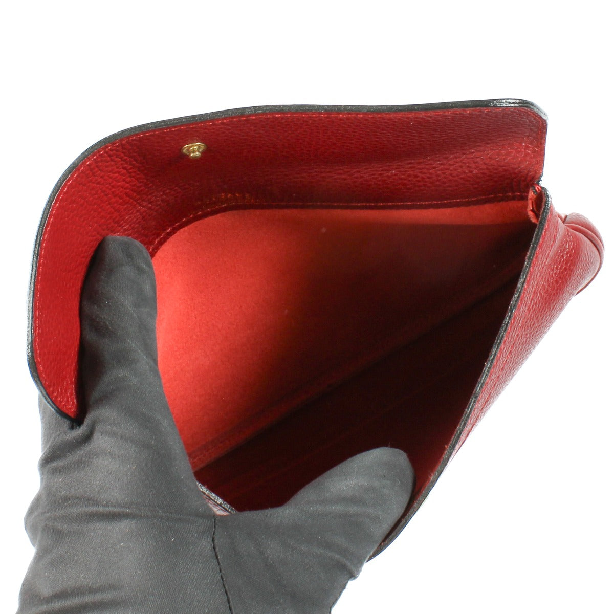 Pochette Delvaux bordeaux