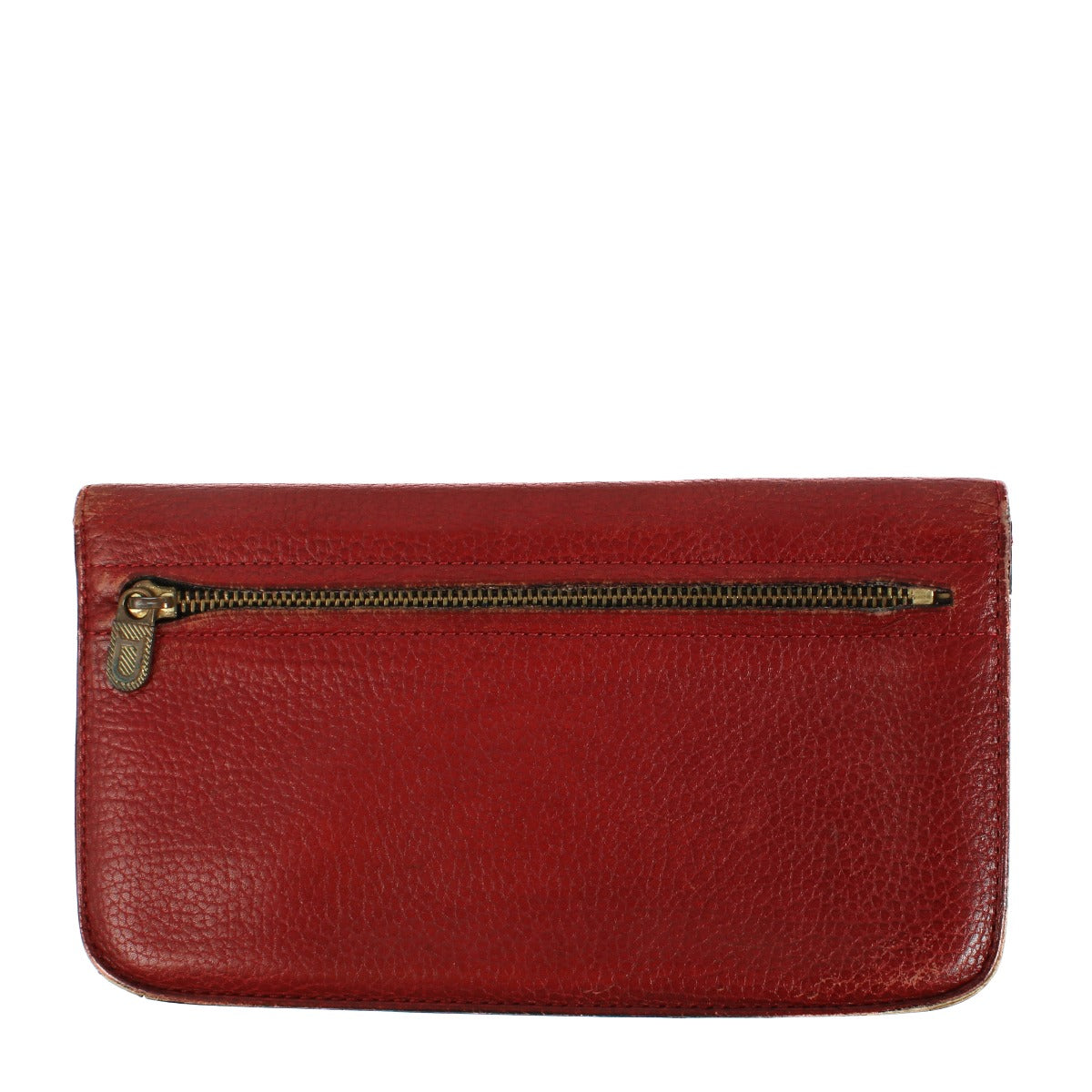 Delvaux Red Vintage Escudo Wallet
