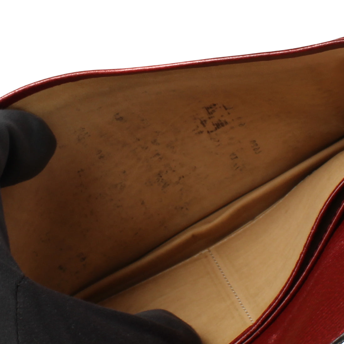 Delvaux Red Vintage Escudo Wallet