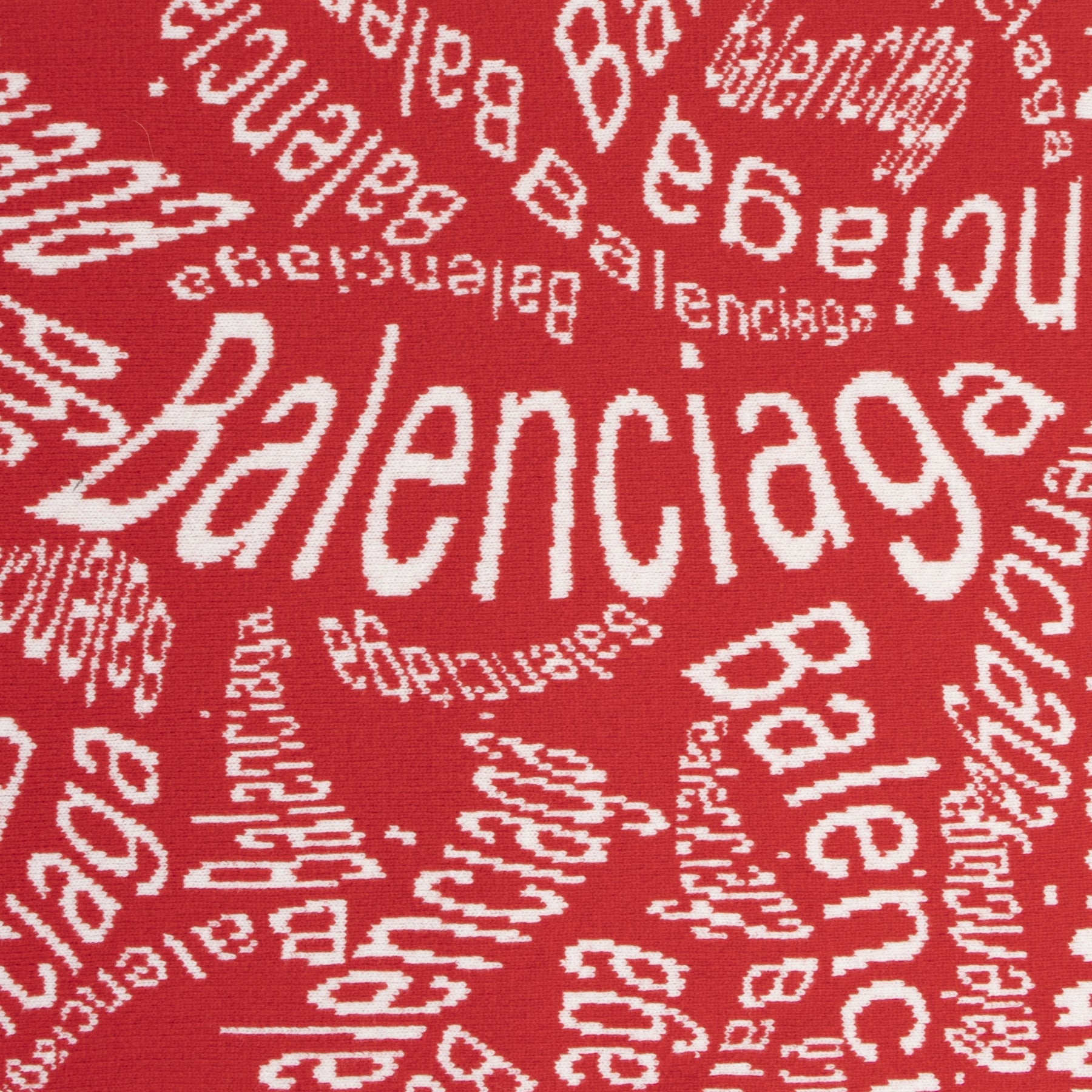Balenciaga Red Logo Scarf kopen en verkopen aan de beste prijs bij Labellov tweedehands luxe