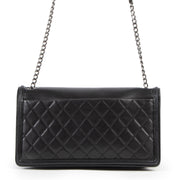 koop veilig online Chanel Black Boy Brick Flap Bag
