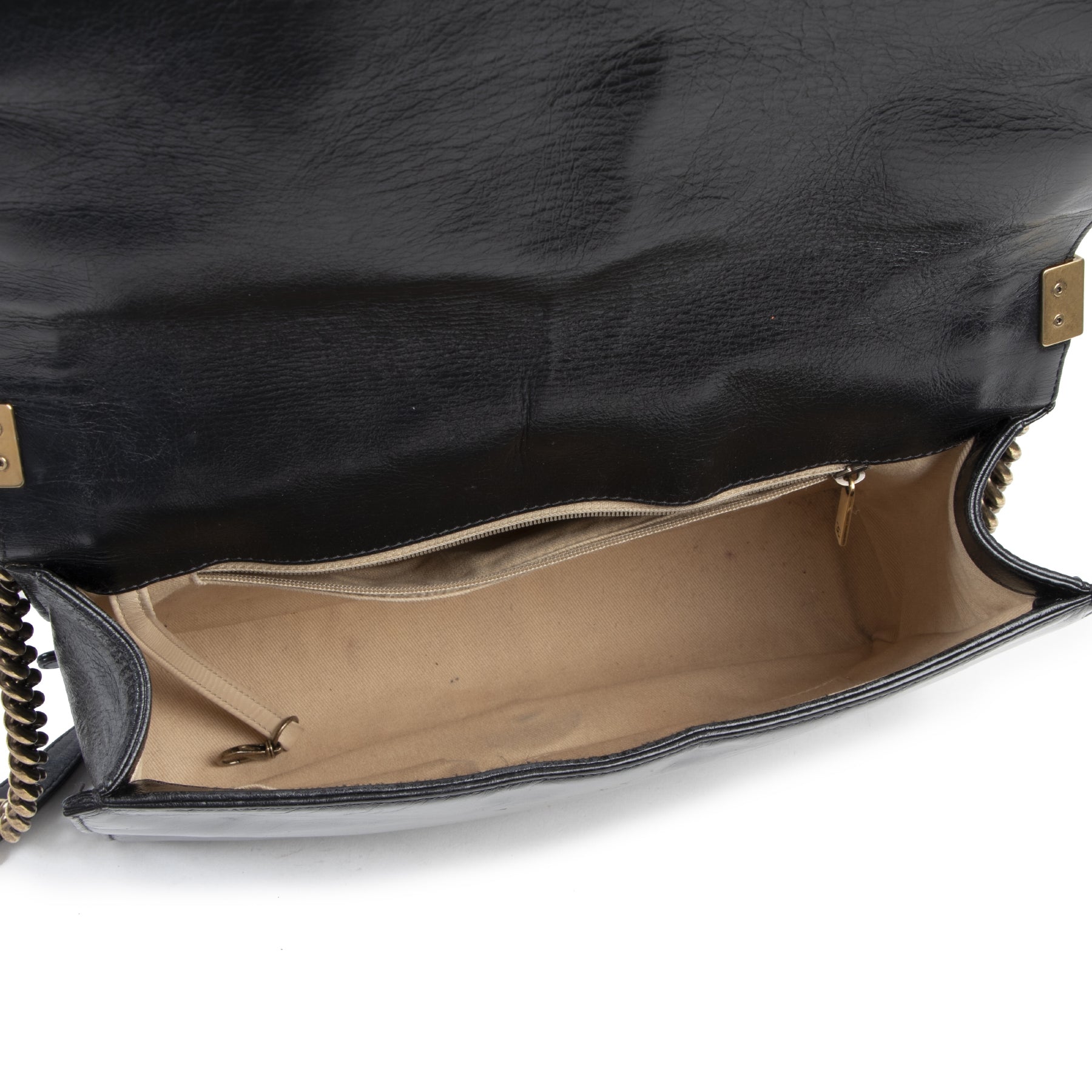 Chanel Black Quilted Large Boy Bag