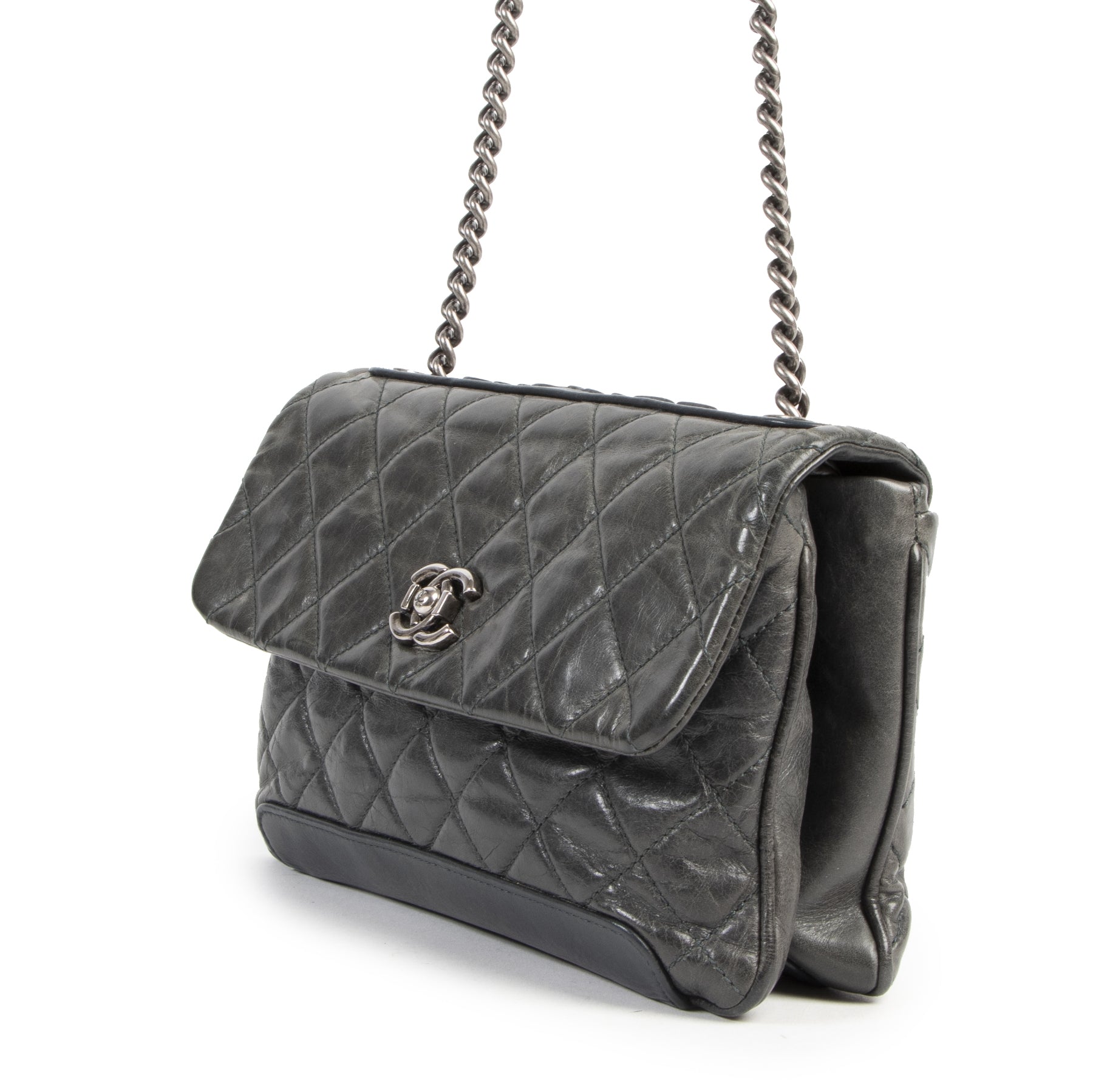 Are you looking for a preloved designer Chanel Green Flap Bag from the 2012 - 2013 collection?