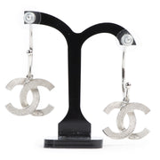 We buy and sell your authentic designer Chanel Studded Double CC Hoop Earrings