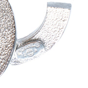 Chanel Studded Double CC Hoop Earrings for sale at Labellov secondhand luxury in Antwerp
