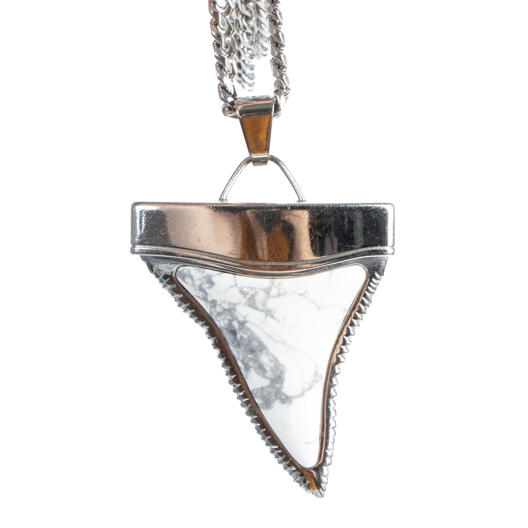 Authentieke Tweedehands Givenchy Shark Tooth Necklace juiste prijs veilig online shoppen luxe merken webshop winkelen Antwerpen België mode fashion