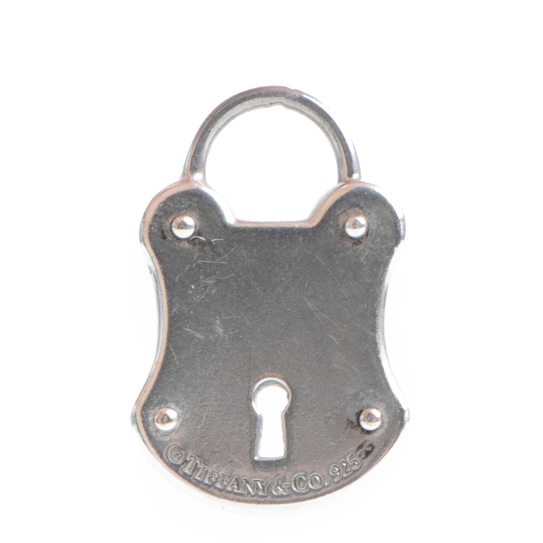 Tiffany & Co Silver Lock Pendant