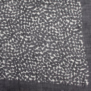Saint Laurent Black Heart Scarf