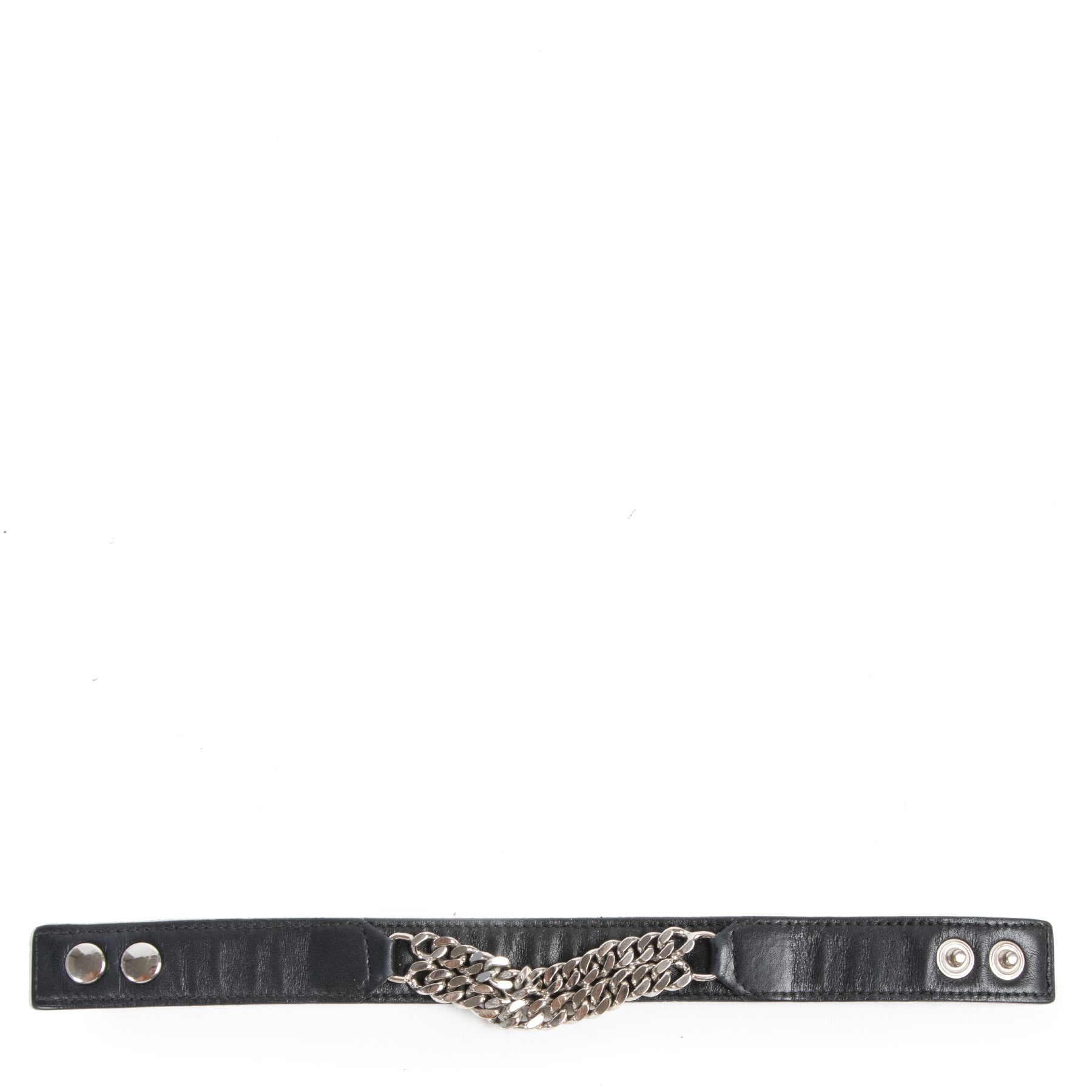 Saint Laurent Chain Cuff Bracelet