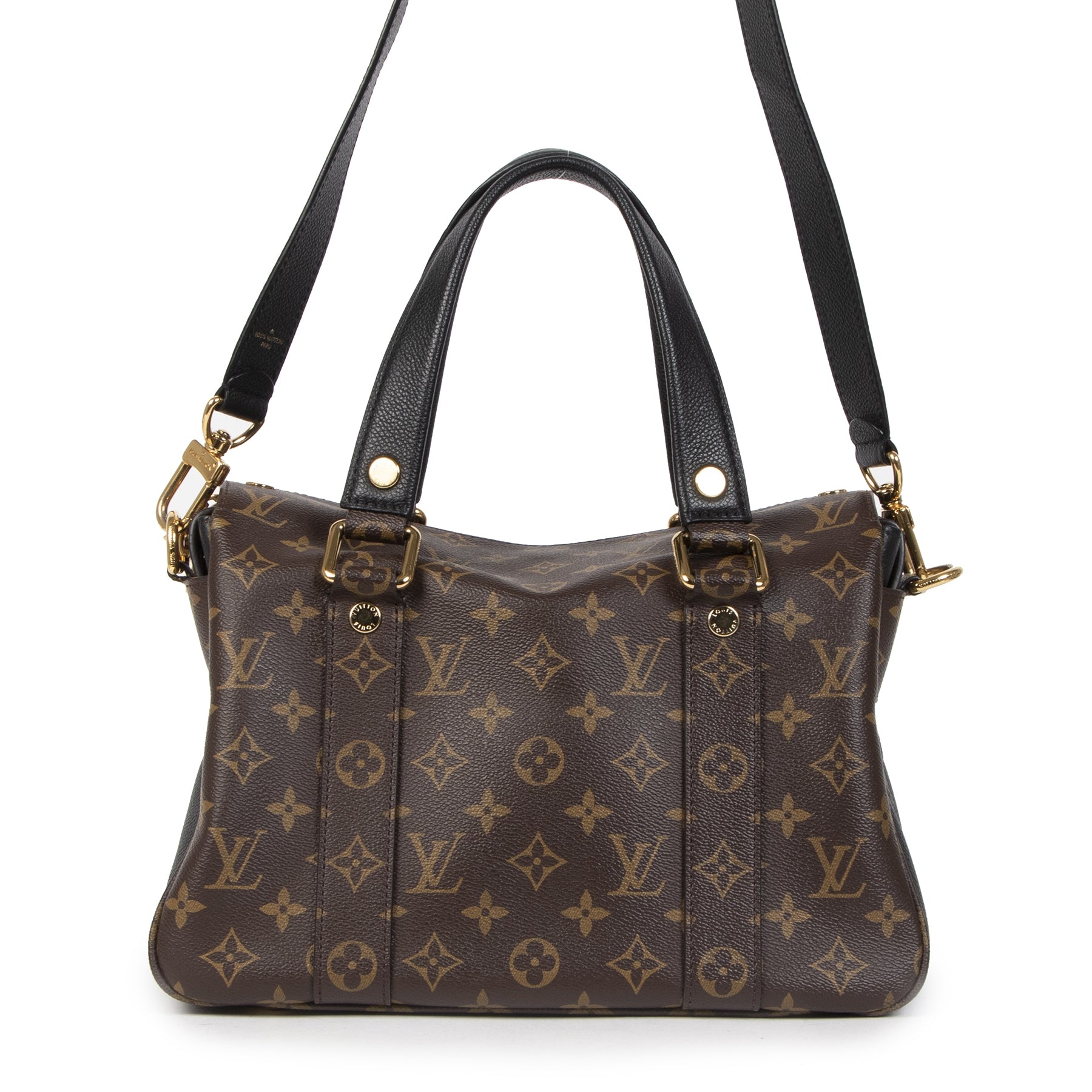 Authentieke tweedehands vintage Louis Vuitton Monogram Manhattan Shoulder Bag koop online webshop LabelLOV