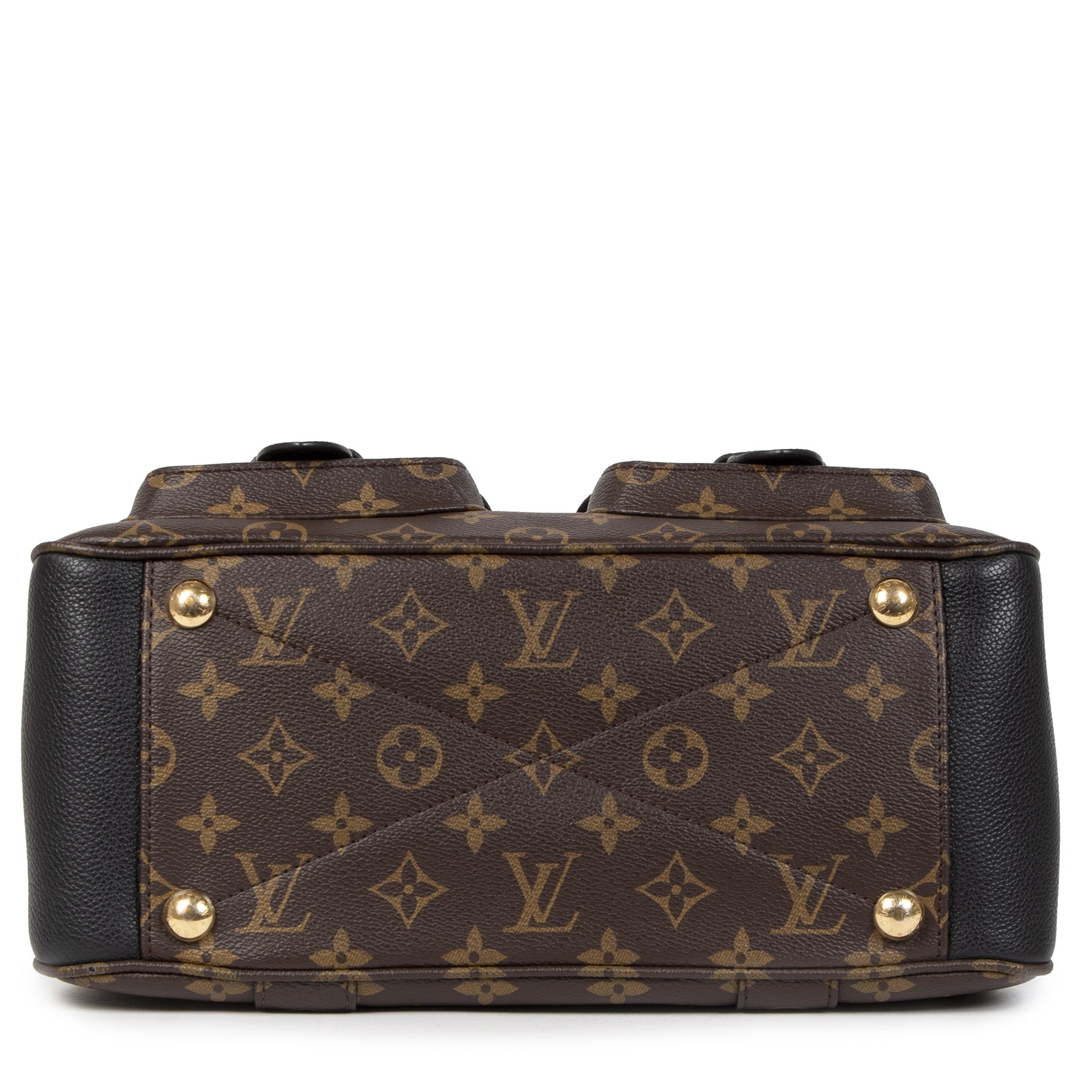 Authentieke tweedehands vintage Louis Vuitton Monogram Manhattan Shoulder Bag koop online webshop LabelLOV
