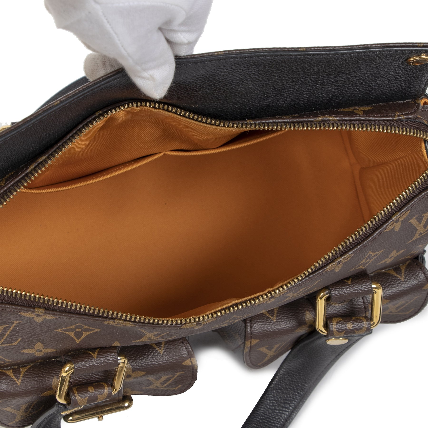 Authentic second-hand vintage Louis Vuitton Monogram Manhattan Shoulder Bag buy online webshop LabelLOV