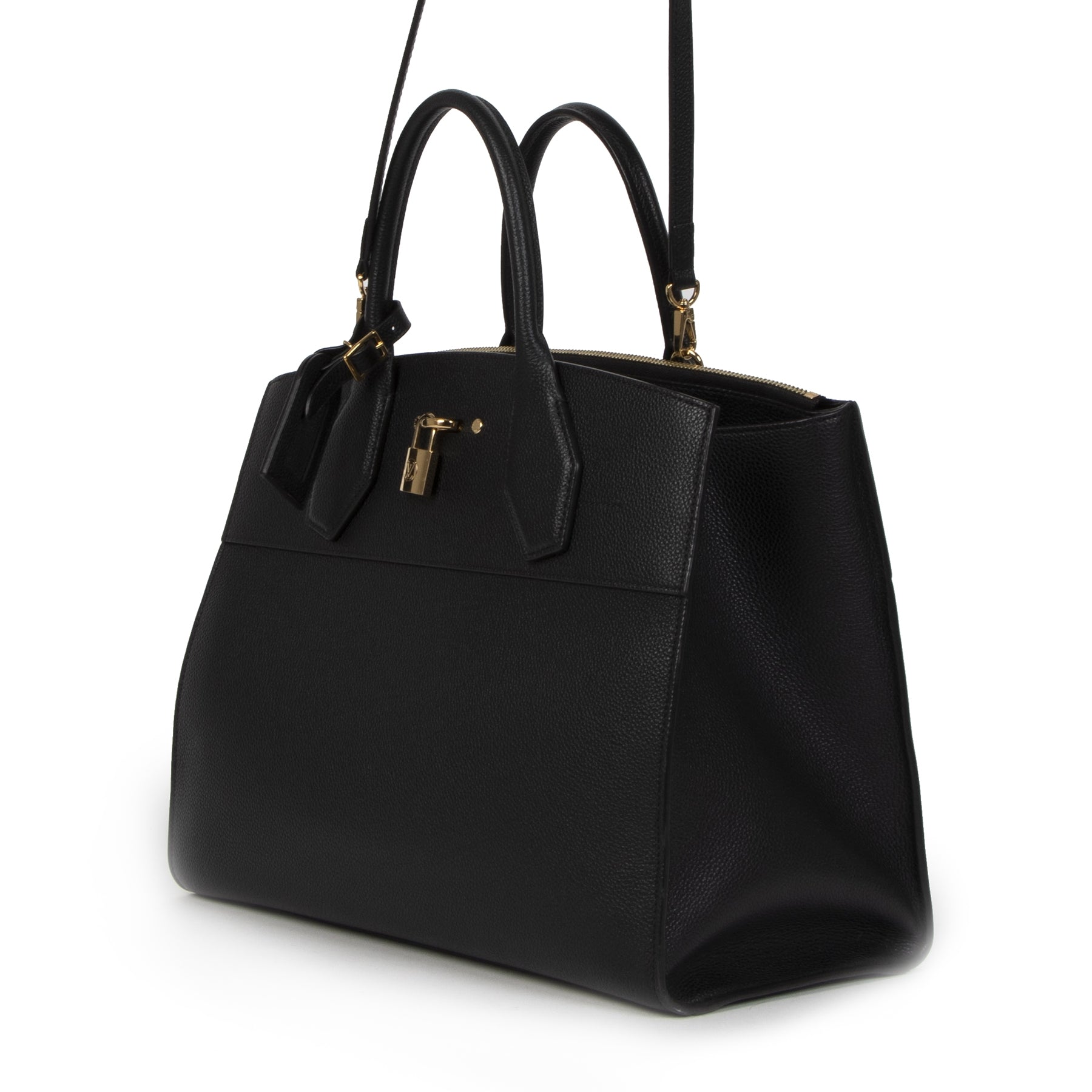 Louis Vuitton Black City Steamer GM