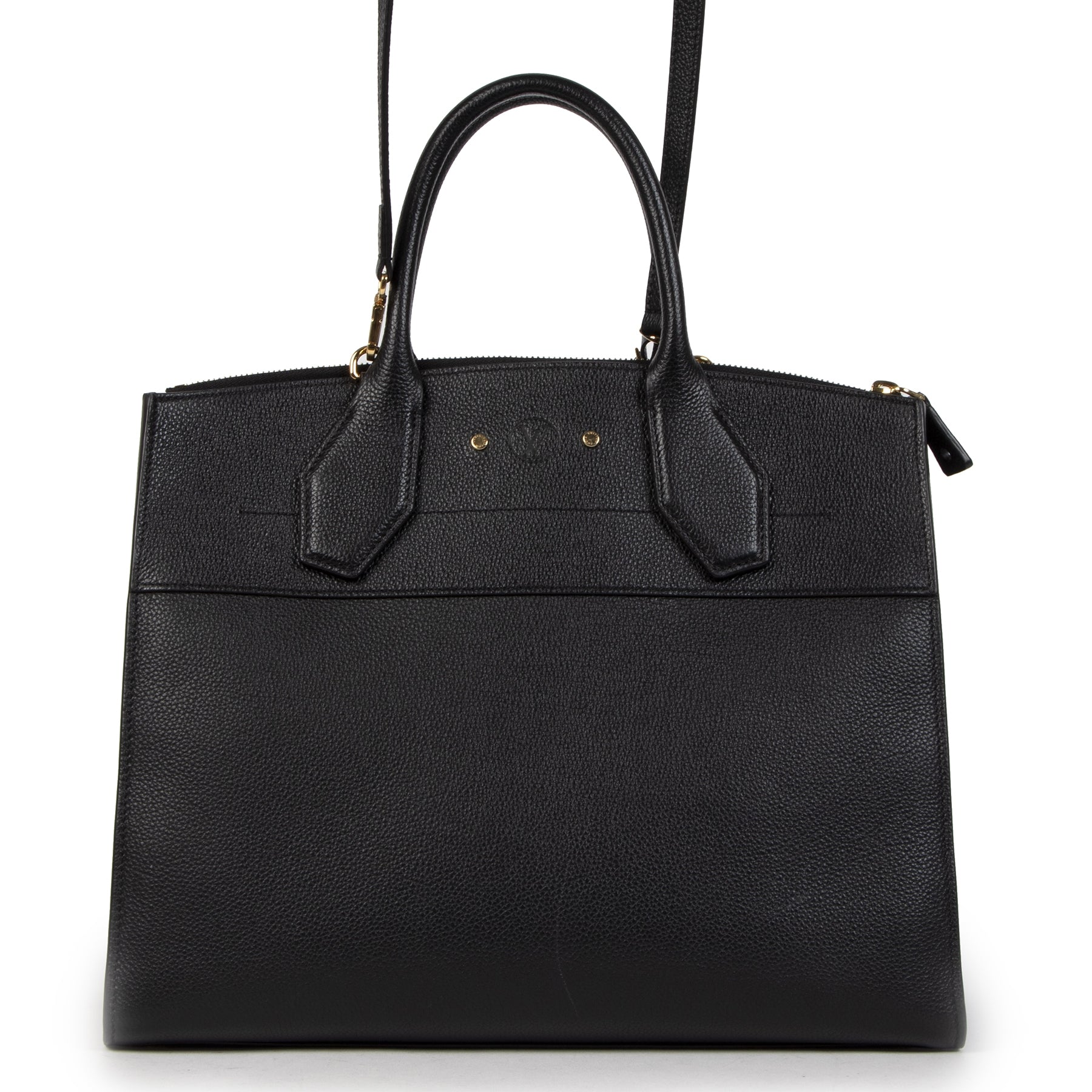 Louis Vuitton Black City Steamer GM