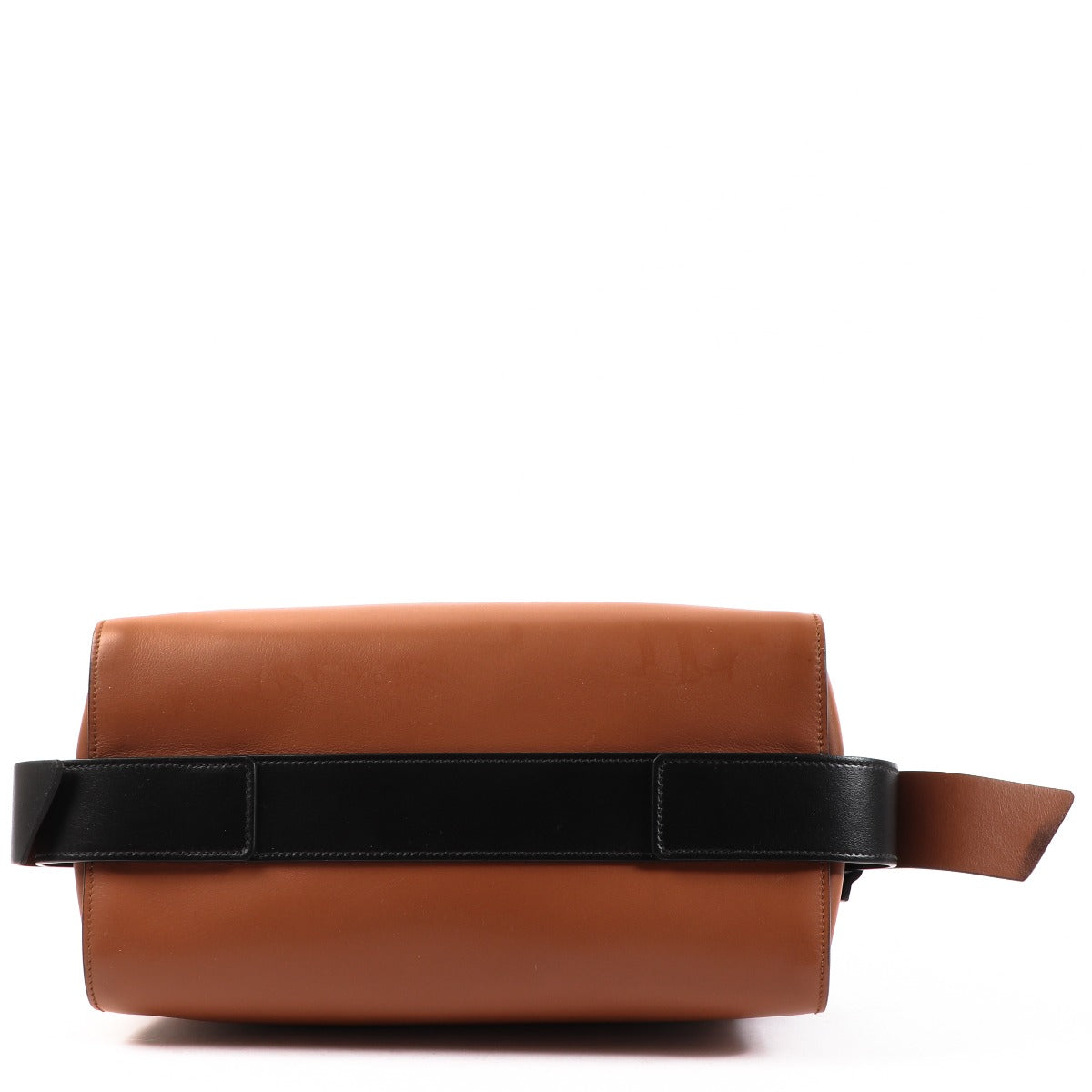 Prada Cognac/Zwart City Calf Bowlingtas