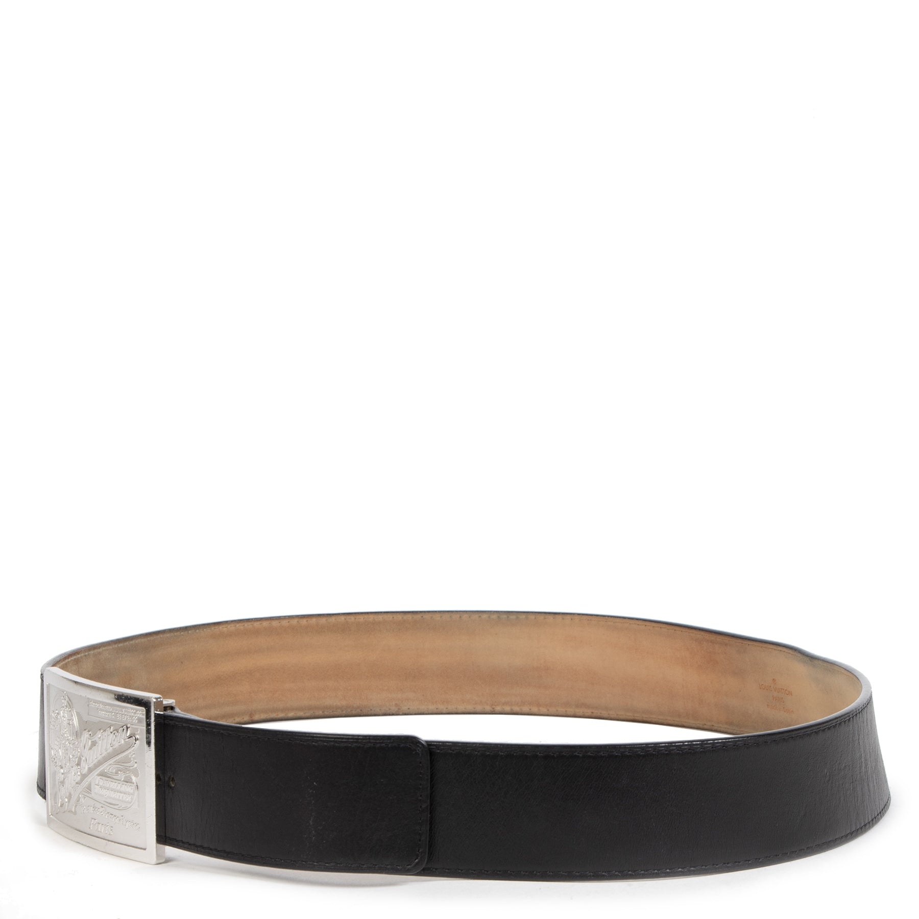 acheter en linge seocnde main Louis Vuitton Travelling Requisites Belt - size 100