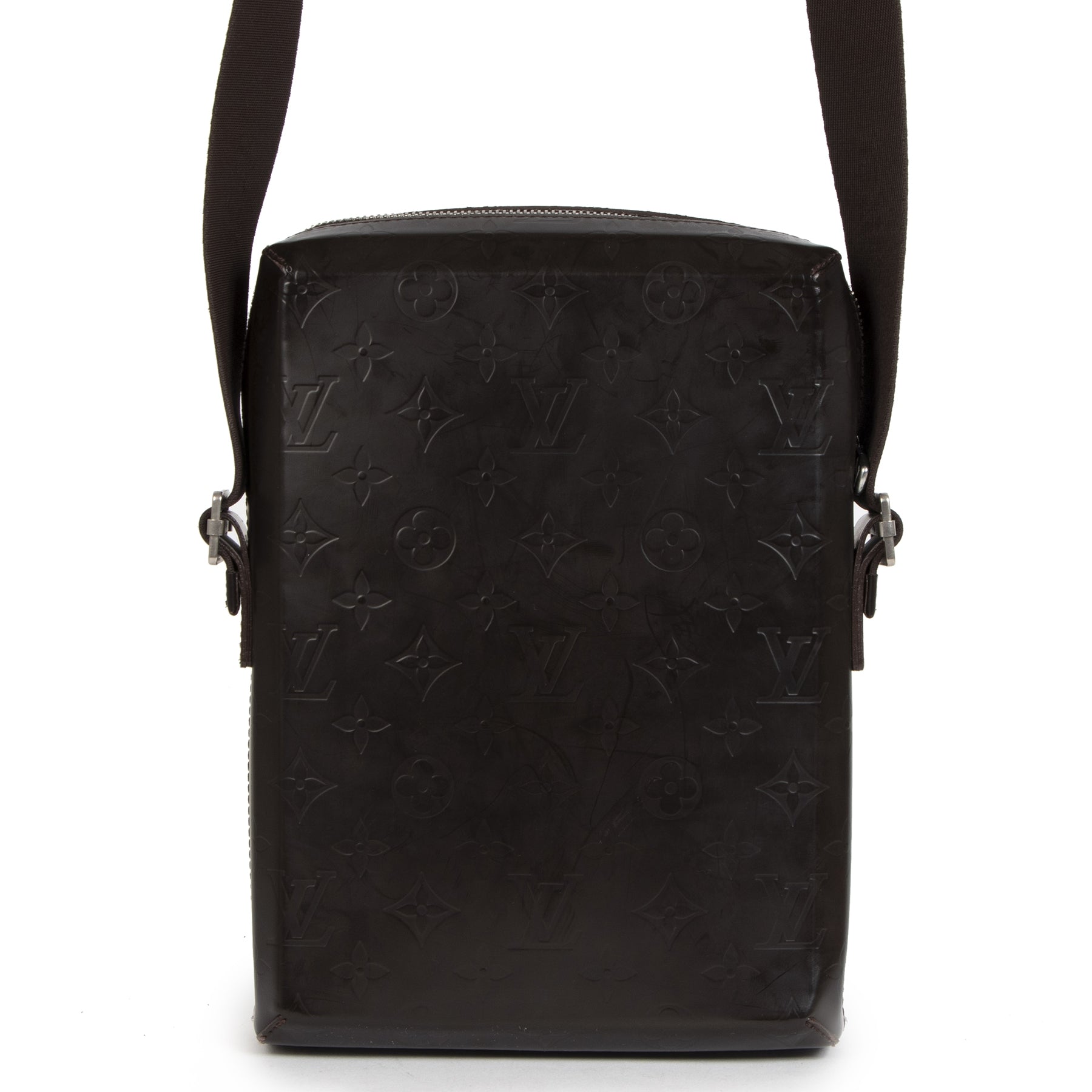 koop online you Louis Vuitton Monogram Glace Bobby Messenger Bag