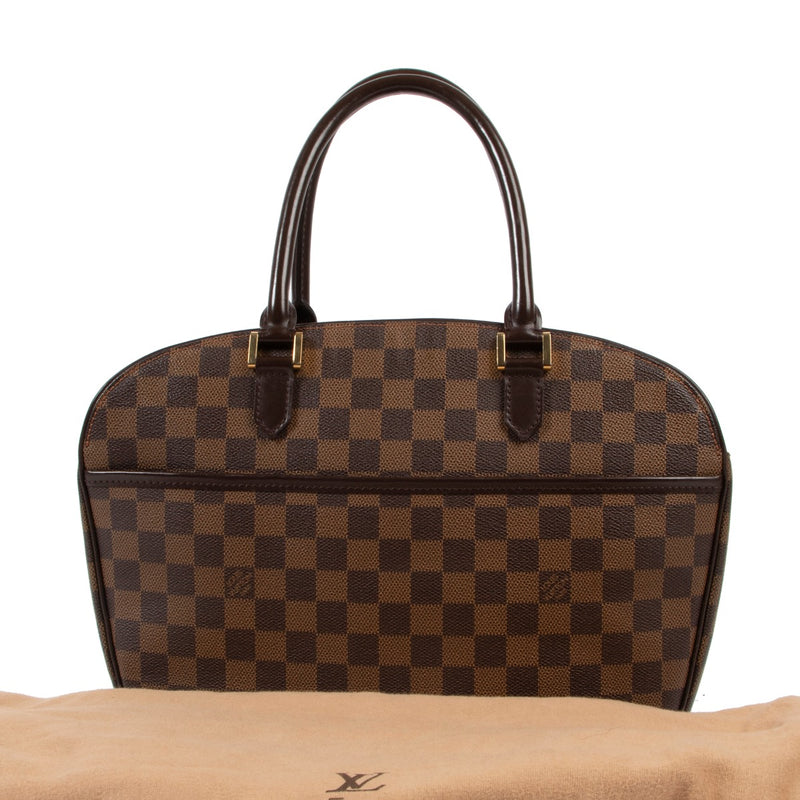 Original Louis Vuitton Damier Ebene Monogram Top handle in good condition for sale on Labellov Luxury for designer bags