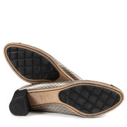 Chanel Two Tone Elasticated Pumps