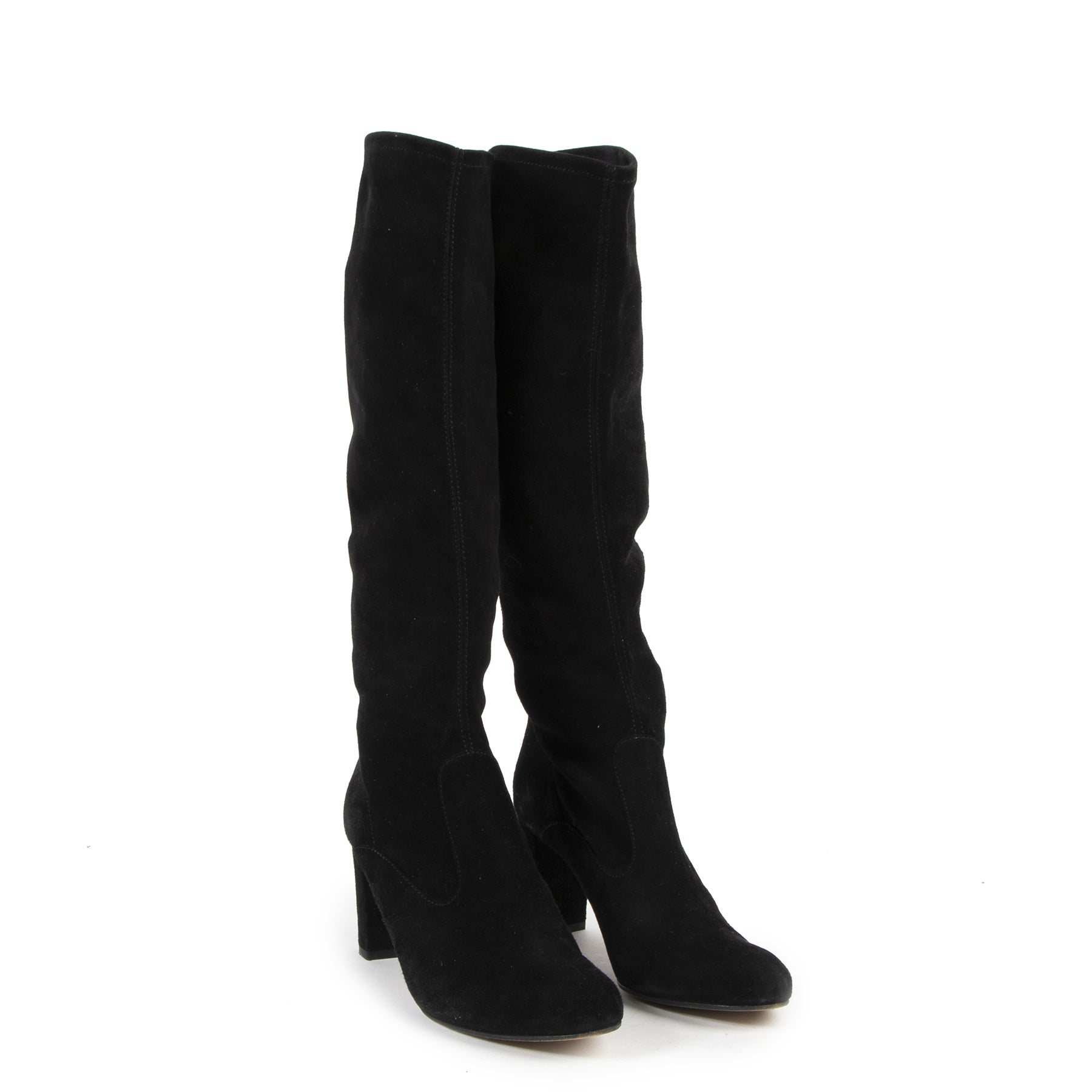 Valentino Garavani Black Suede Boots