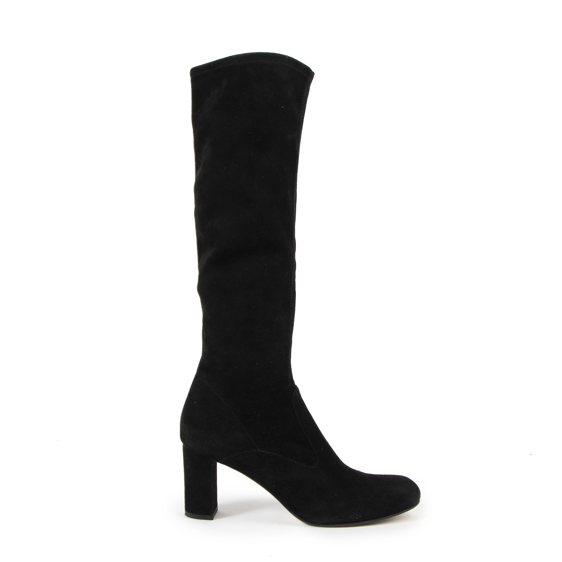 Valentino Garavani Black Suede Boots pour le meilleir prix chez Labellov à Anvers