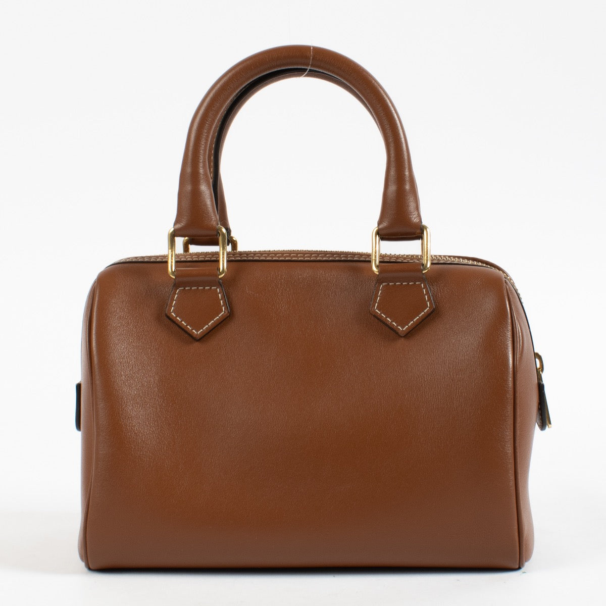 Shop 100% authentic second hand Celine Tan Smooth Leather Small Boston Bag on Labellov.com