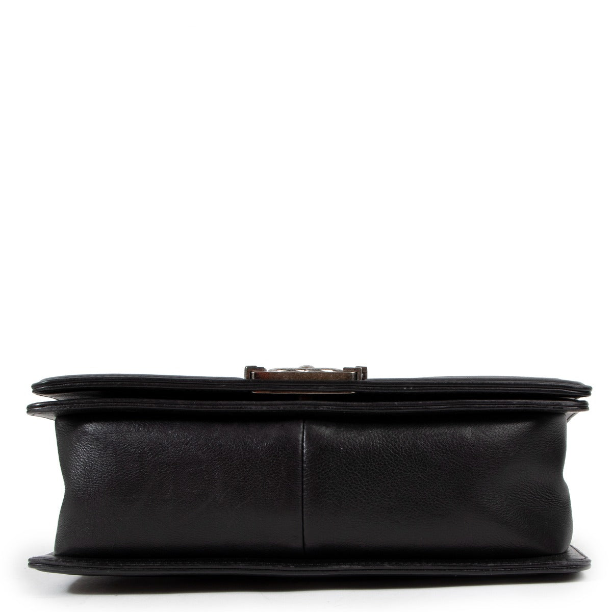 Chanel Black Double Stitch Boy Chanel Bag