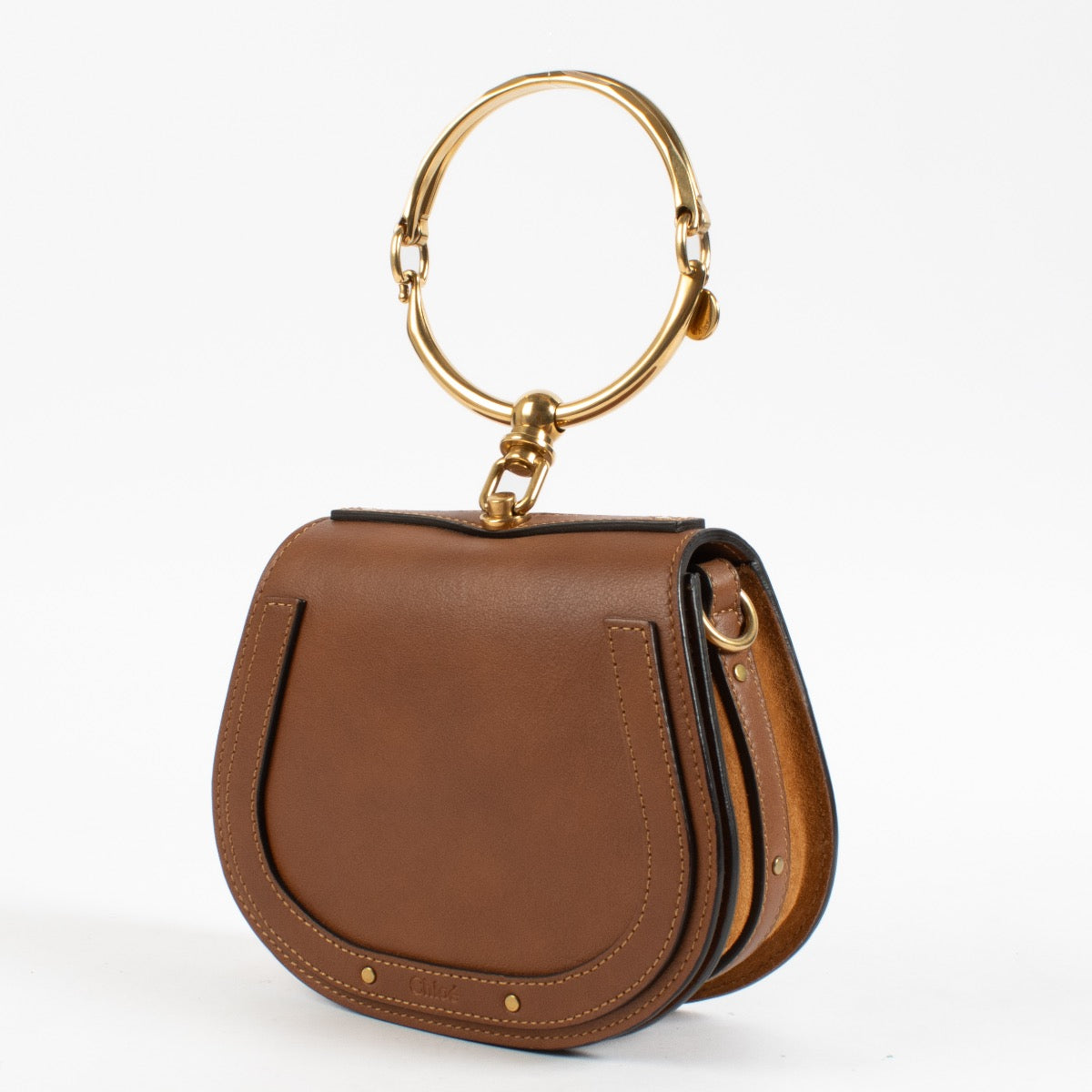 Shop 100% authentic second hand Chloé Tan Small Nile Bag on Labellov.com