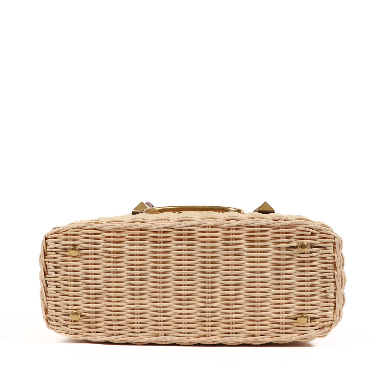 Valentino Garavani VLogo Signature Wicker Bag