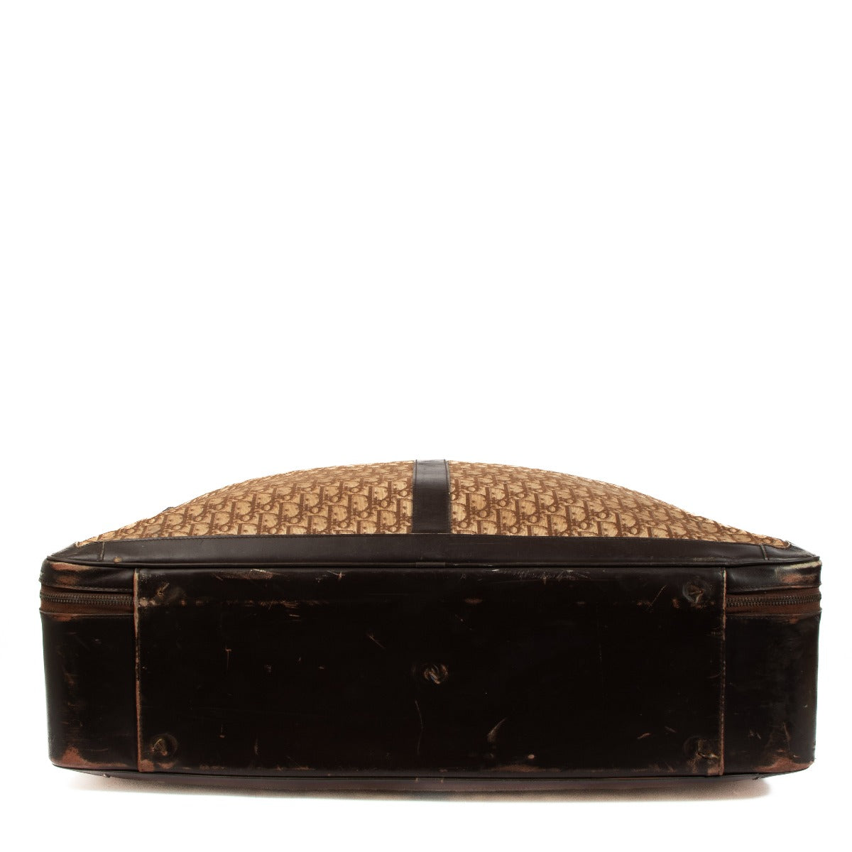 Christian Dior Vintage Oblique Large Suitcase