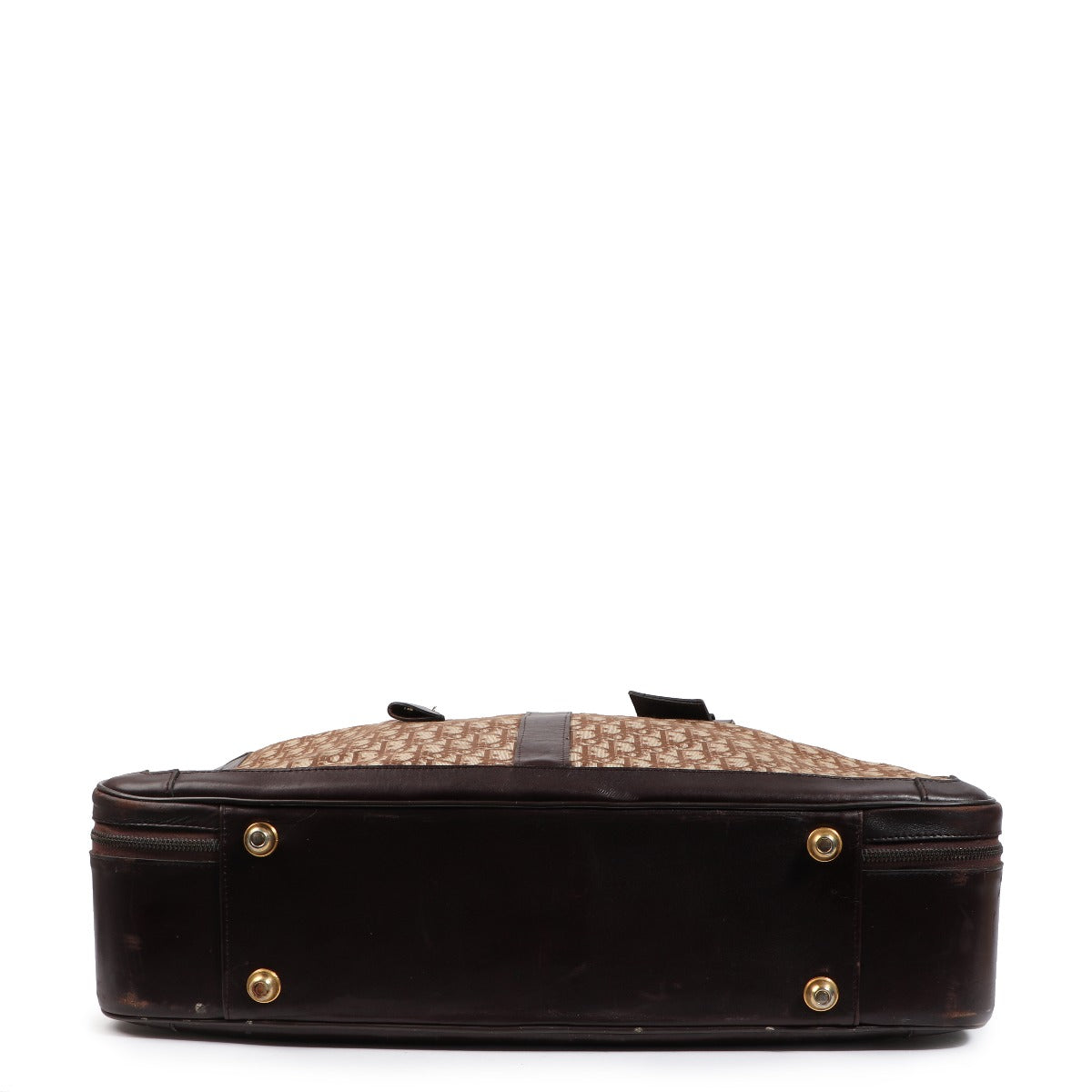 Dior Vintage Oblique Suitcase Travel Bag