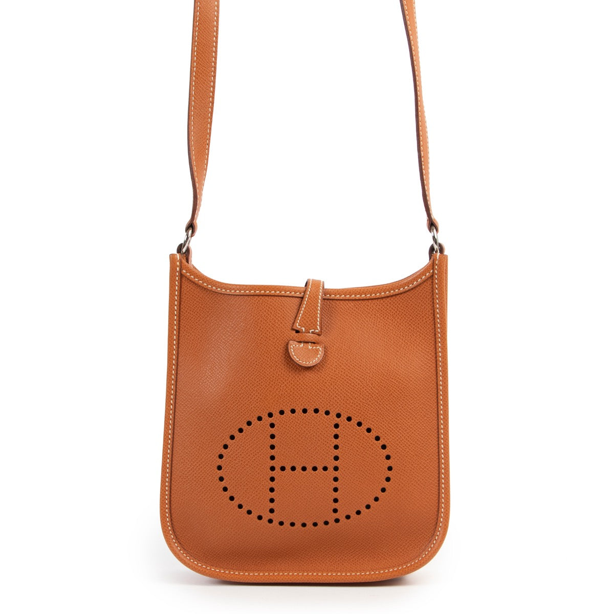 Hermès Brown Epsom Evelyne 16 Crossbody