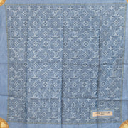 Authentic second hand Louis Vuitton Blue 45 Scarf on Labellov.com