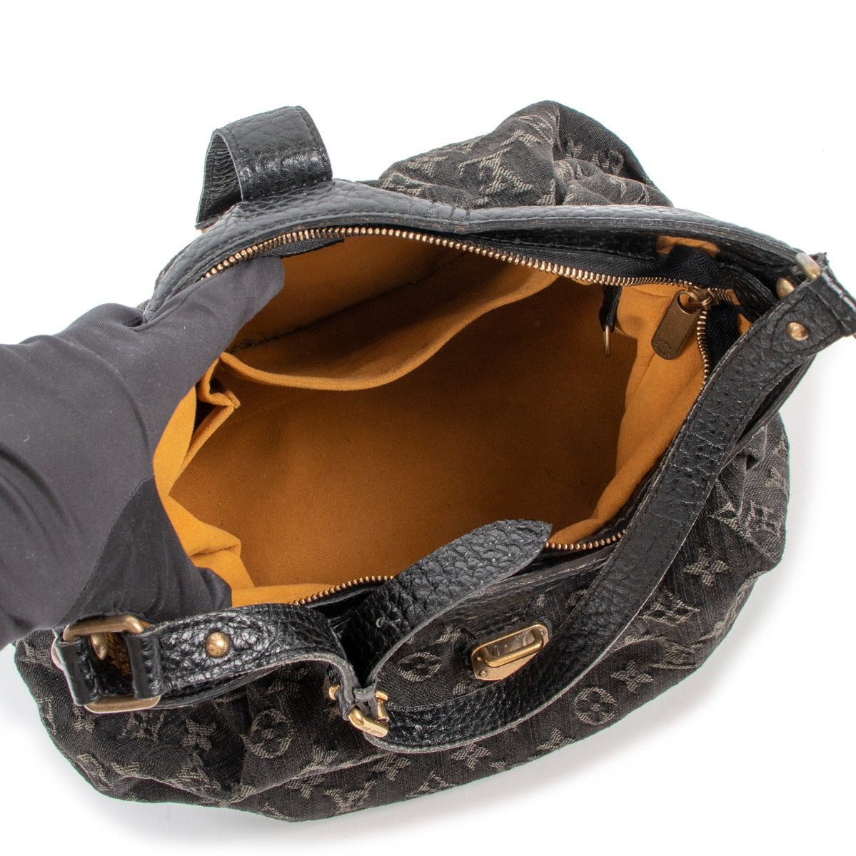 Louis Vuitton Black Monogram Denim Neo XS Bag