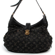 Louis Vuitton Black Monogram Denim XS Bag