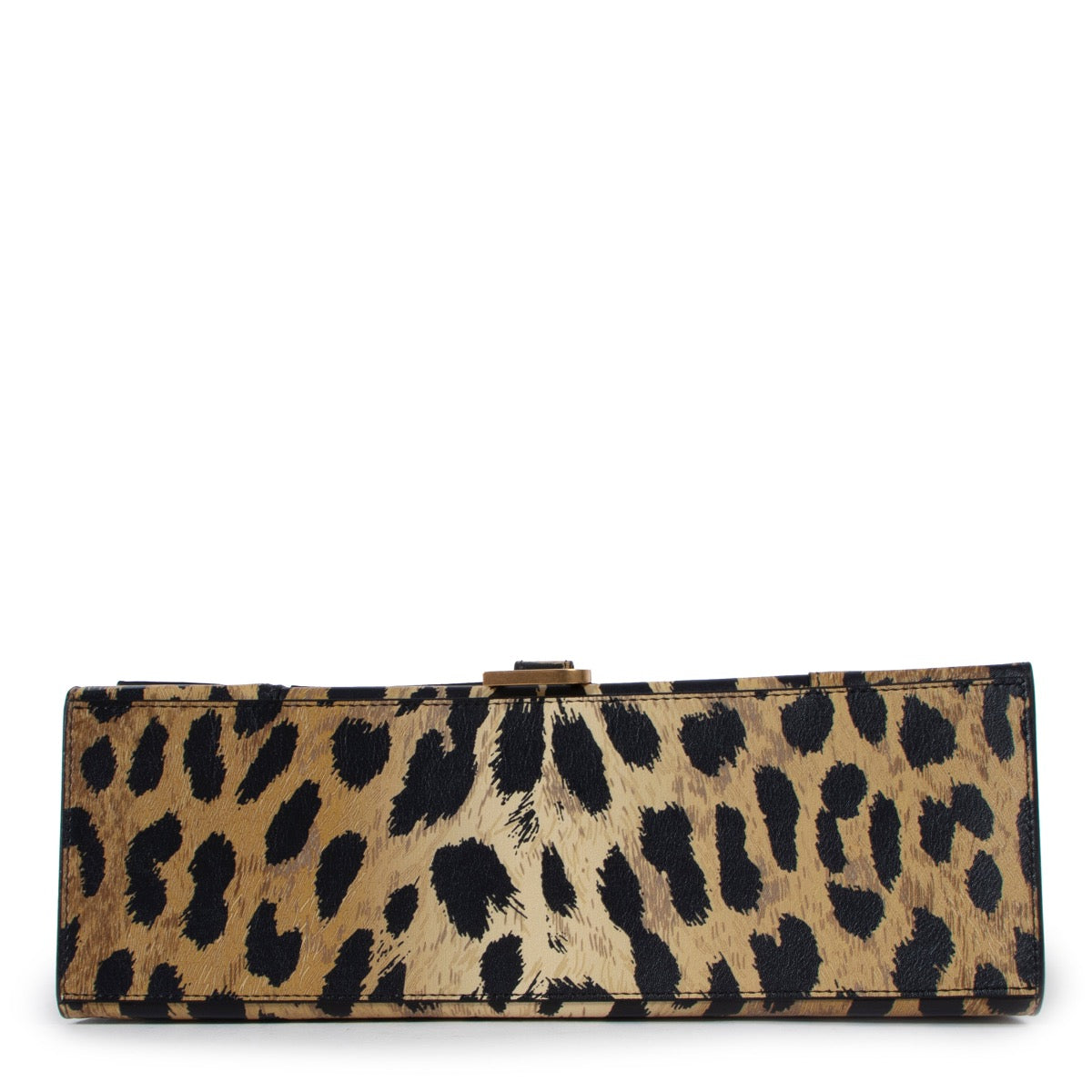 Shop safe online at Labellov in Antwerp this 100% authentic second hand Balenciaga Hourglass Medium Limited Edition Leopard Printed Bag
