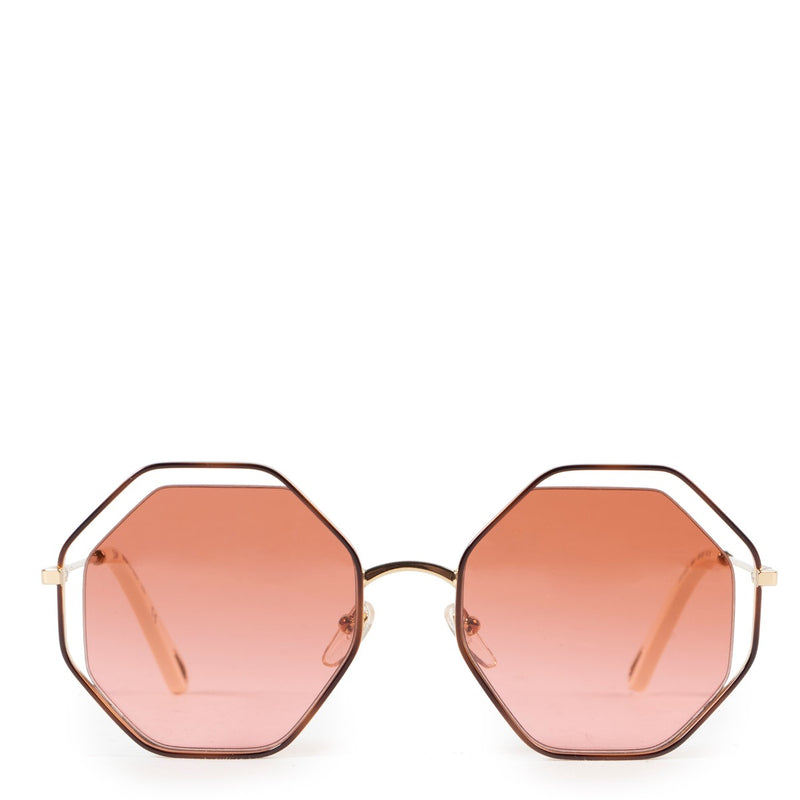 Shop safe online authentic Chloé Pink Poppy Petite Sunglasses at the right price.