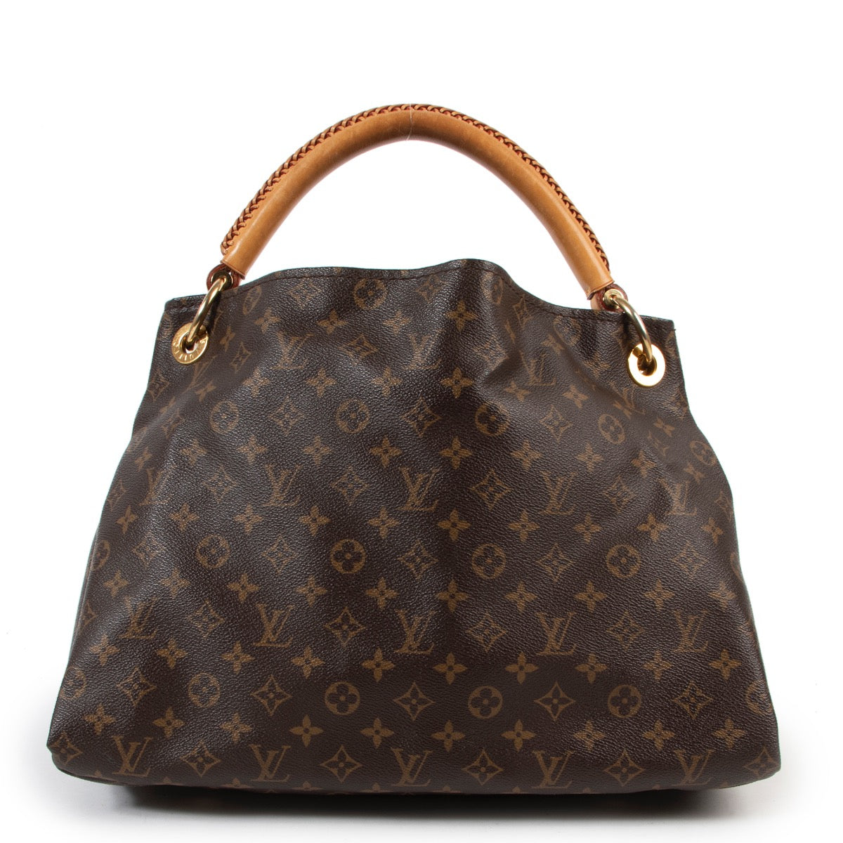 koop veilig online Louis Vuitton Monogram Artsy MM Shoulder Bag