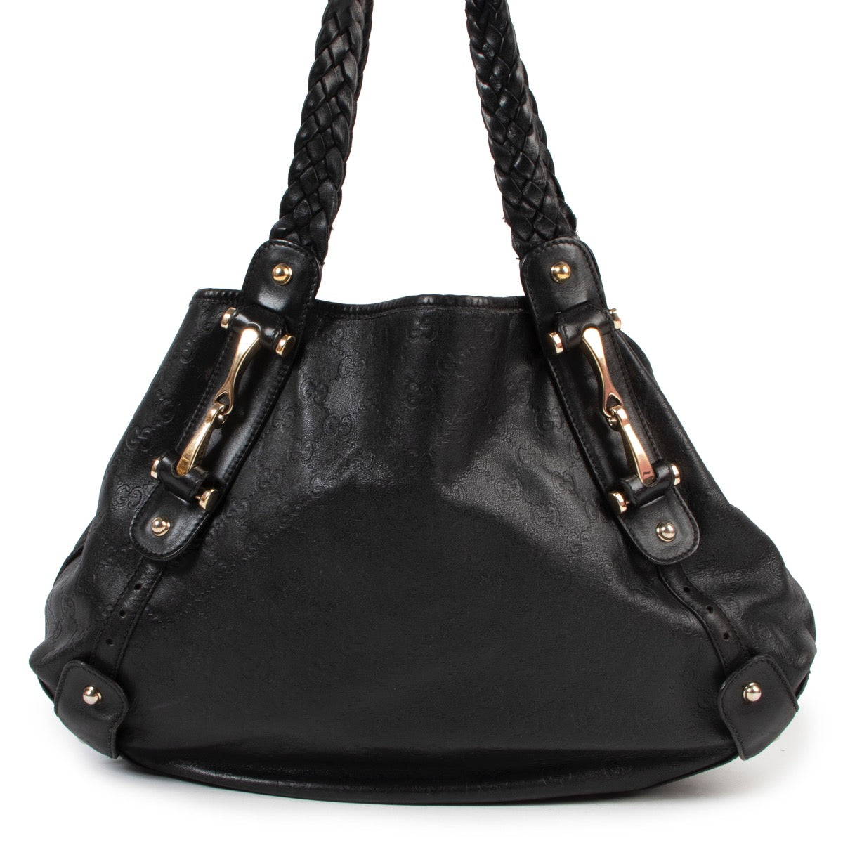 Shop safe online authentic second hand Gucci Black Pelham Shoulder Bag.