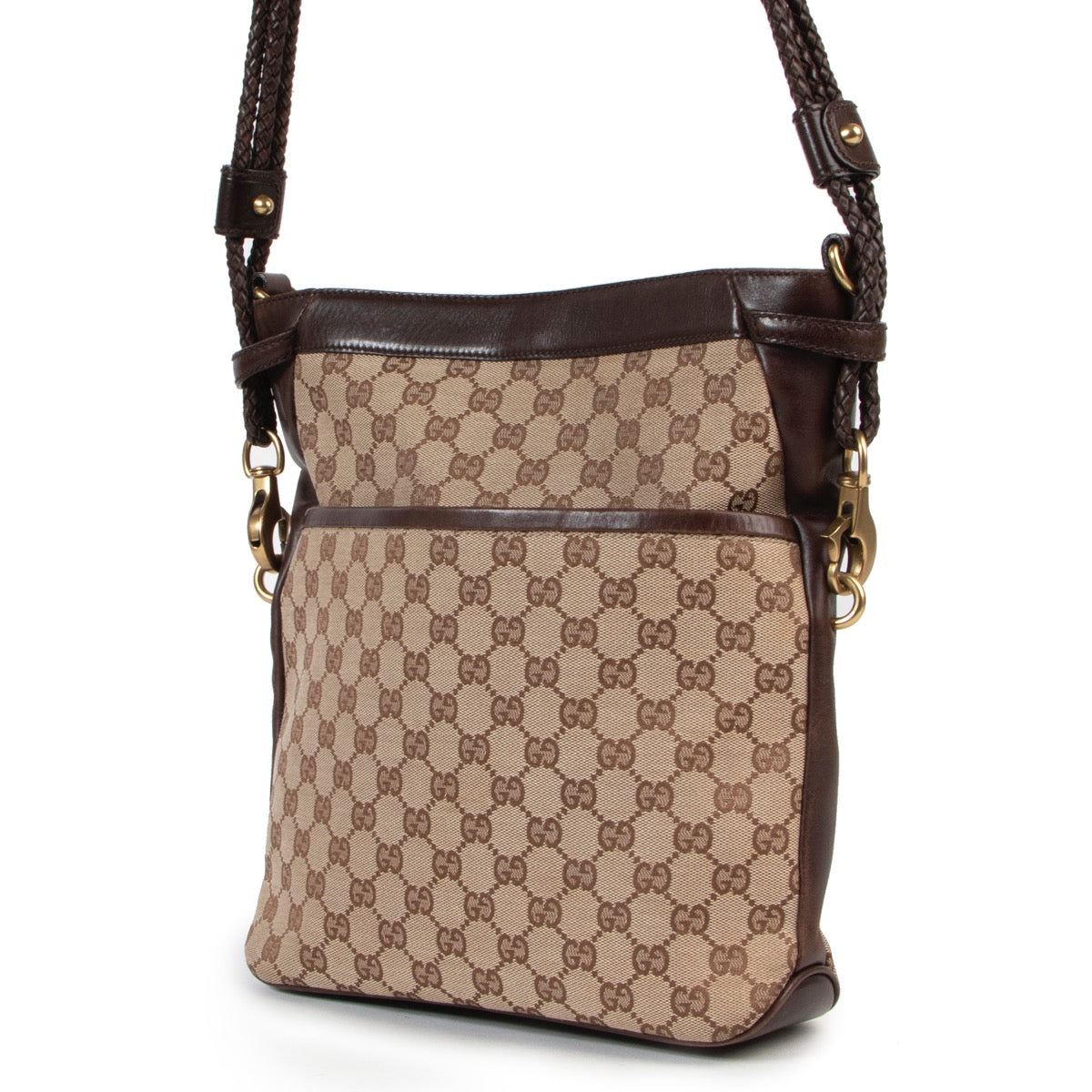 Gucci Monogram Brown Shoulder bag