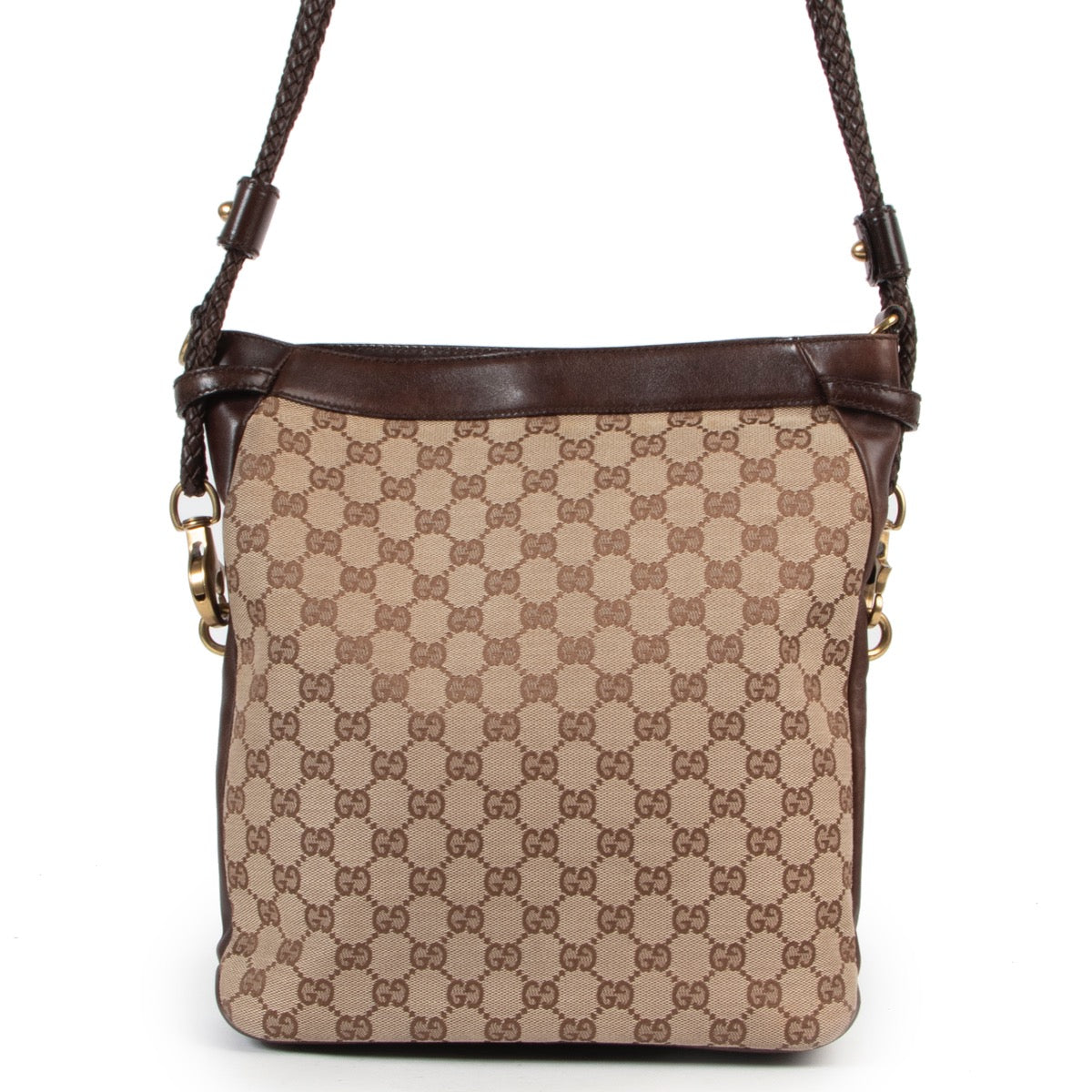 Gucci Monogram Brown Shoulder bag