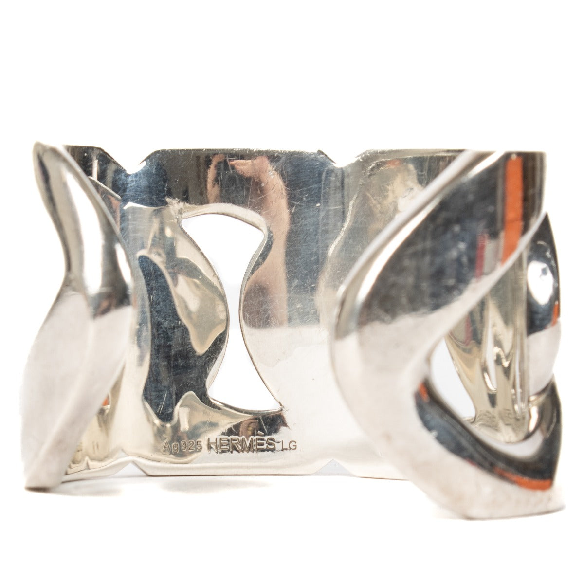 Hermès Sterling Zilveren Capture Manchetarmband - Maat LG