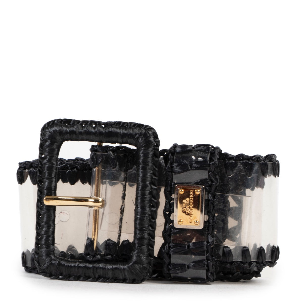 Dolce & Gabbana Transparant Belt - Size 75