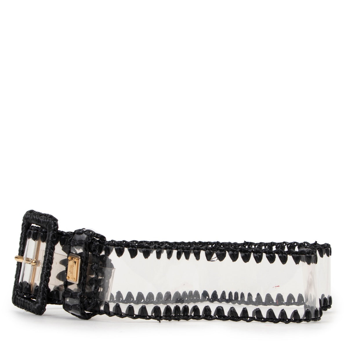 Dolce & Gabbana Transparant Belt - Size 75